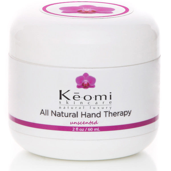 Keomi Naturals Organic & All Natural Hand Therapy - 2oz Unscented for dry chapped or eczema